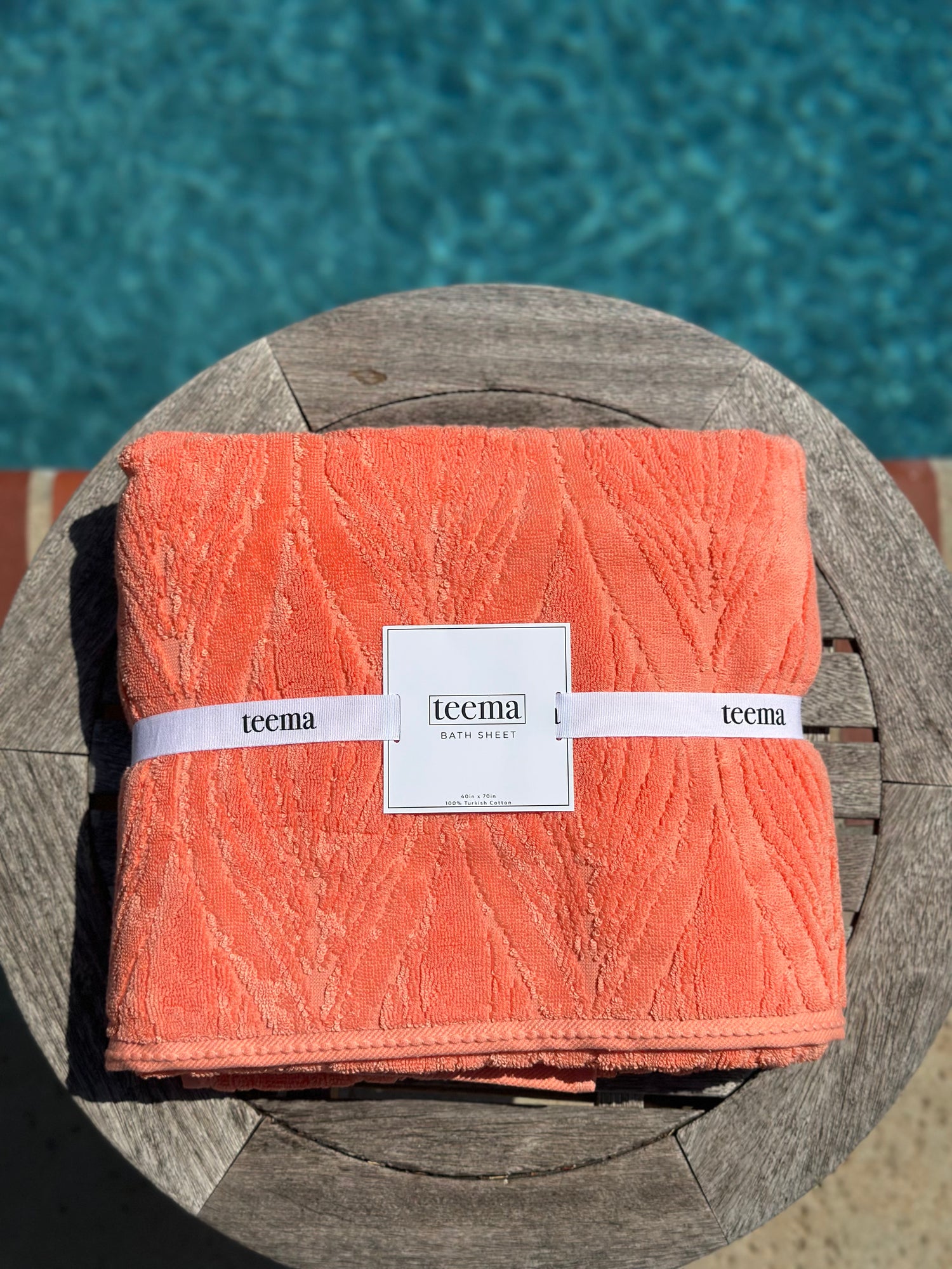 The Waves Bath Sheet