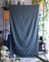 The Ribbed Hand Towels in Jade