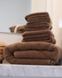 The Luxe Bath Sheet in Chocolate