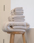 The Luxe Washcloths in Stone