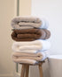 The Luxe Washcloths in Sand
