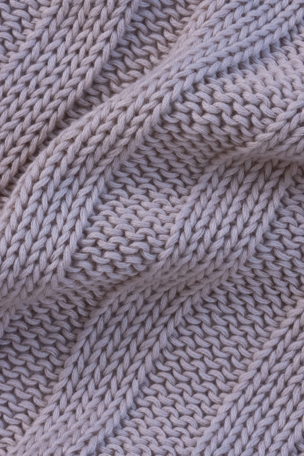 The Rib Knit Throw in Bone