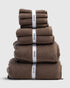 The Luxe Washcloths in Chocolate