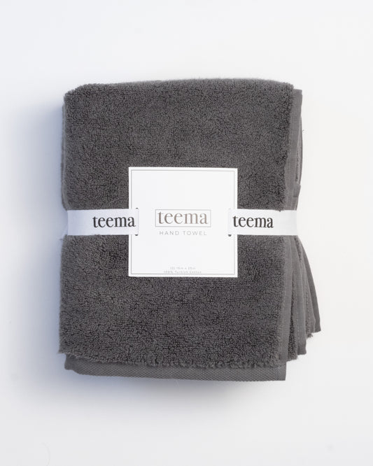 The Luxe Washcloths in Charcoal