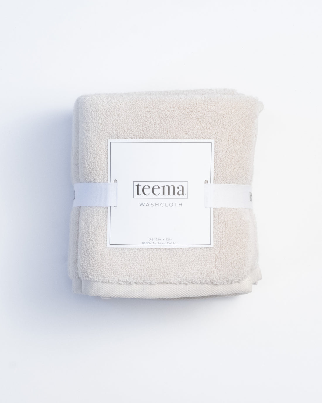 The Luxe Washcloths in Sand