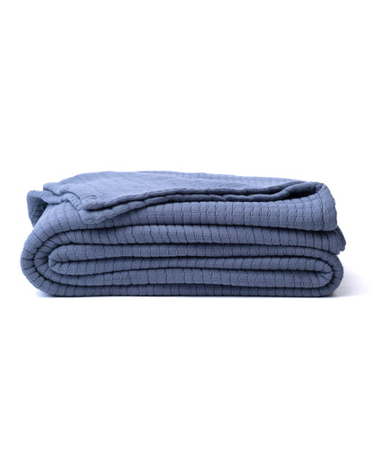 The Stitched Cotton Quilt in Dusk